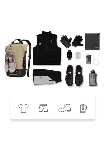 Гермомешок TB03 NH21FSB04 40 л khaki Naturehike (258967405)