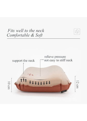 Подушка ортопедична 3D Comfortable Silent NH21ZT001 Khaki Naturehike (256992543)