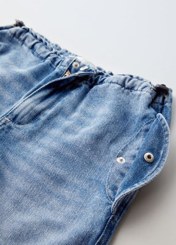 Голубые демисезонные джинсы для мальчика 9271 164 см голубой 69943 Zara