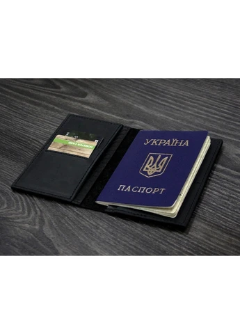 Шкіряна обкладинка для паспорта 2.0 бордова Краст BN-OP-2-VIN BlankNote (276837064)