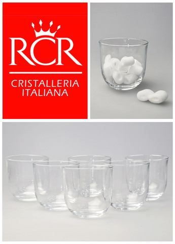 Набір кришталевих склянок 12 шт (2 набори*6 шт.) RCR luxion eco crystal glass (259663287)