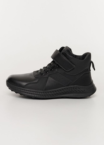 Черные осенние ботинки для мальчика цвет черный цб-00227567 Tom.M