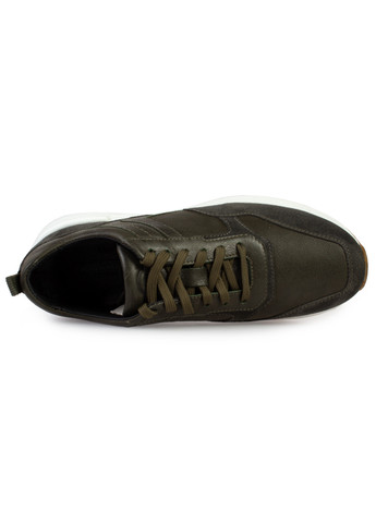 Зеленые демисезонные кроссовки мужские бренда 9200350_(1) ModaMilano