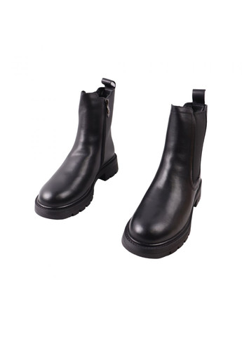 ботинки женские черные натуральная кожа Renzoni