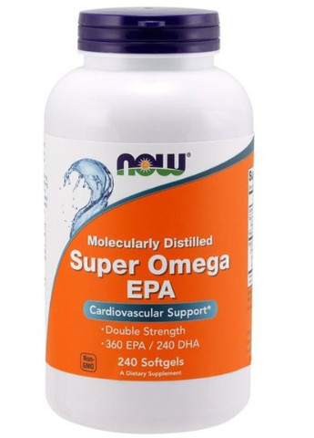 Super Omega EPA 1200 mg 360/240 240 Softgels Now Foods (256723976)