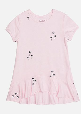 Розовое платье для девочки цвет розовый цб-00219552 Toontoy (259464881)