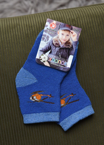 Носки детские махровые для мальчика синего цвета Let's Shop (269387539)