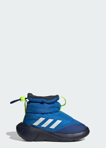Синие спортивные осенние кроссовки monofit adidas