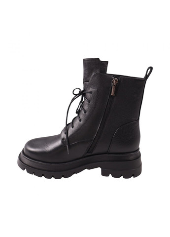 ботинки женские черные натуральная кожа Oeego