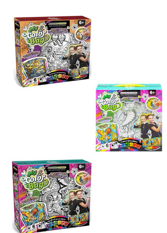 Комплект "My Color Bag" сумка-раскраска міні колір різнокольоровий 00-00186324 Danko Toys (259466561)