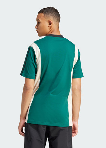Зеленая футболка archive panel adidas