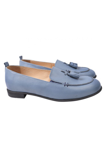 Туфлі жіночі з натуральної шкіри, на низькому ходу, колір синій, Туреччина Molly Bessa 250-21dtc (257438559)