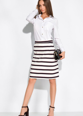 Класична спідниця у смужку (Молочно-синій) Time of Style (261922263)