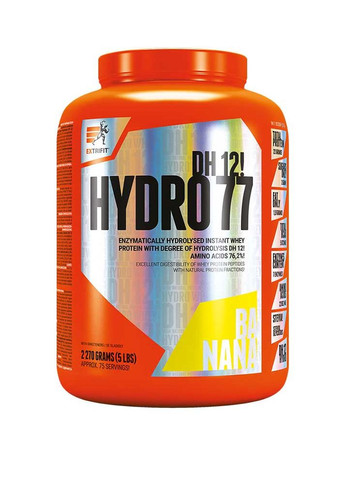 Гідролізований протеїн Hydro 77 DH 12 Instant 2270 g (Banana) Extrifit (264748479)