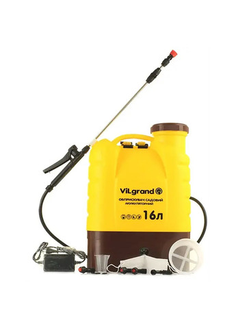 Опрыскиватель аккумуляторный SGA-16RP2 (12 В; регулятор мощности; раздвижная удочка 96 см) Vilgrand (276708160)