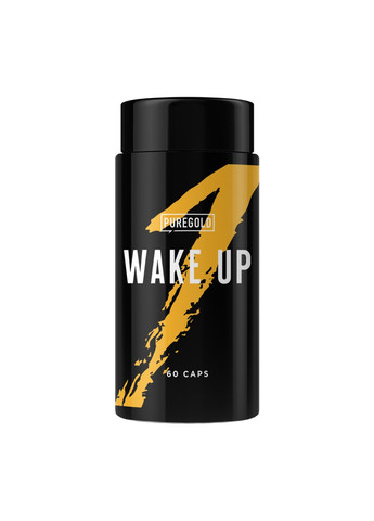 Ранковий Коплекс Бадьорості One Wake Up - 60 капсул Pure Gold Protein (269462272)