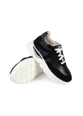 Чорні осінні кросівки жіночі бренду 8200357_(1) ModaMilano