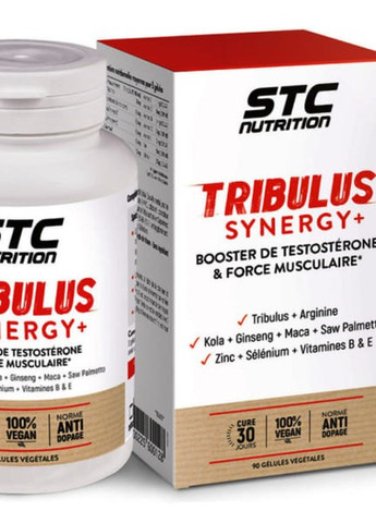 TRIBULUS SYNERGY + 90 Caps STC Nutrition (258498979)