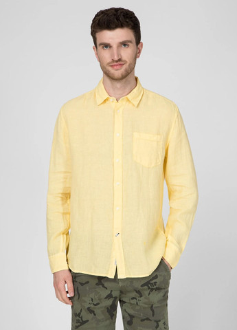 Желтая рубашка Pepe Jeans