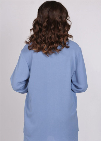 Рубашка 025 жатка синий Актуаль (259036339)