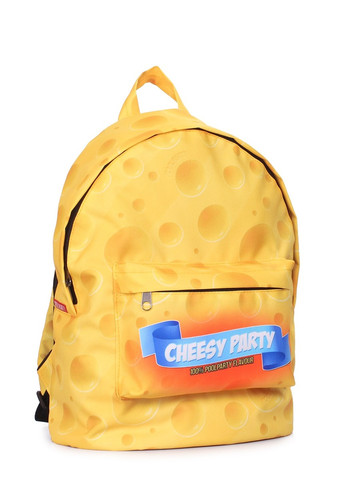 Женский текстильный рюкзак backpack-cheese PoolParty (262892083)