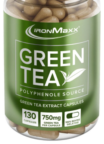 Green Tea 130 Caps Ironmaxx (256725096)