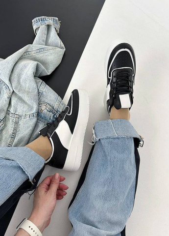 Кроссовки Vakko чёрно-белые демисезоны (264661477)