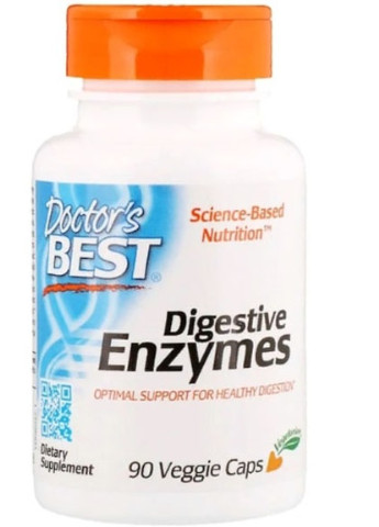 Digestive Enzymes 90 Veg Caps DRB-00047 Doctor's Best (256722670)