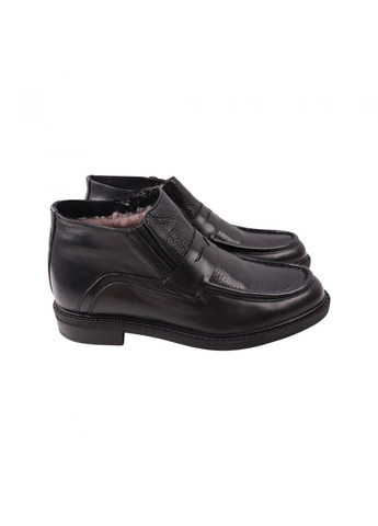 Черные ботинки мужские черные натуральная кожа Ridge