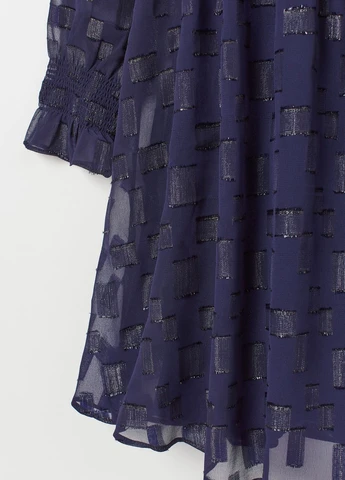 Фиолетовое вечернее платье,фиолетовый в узоры, H&M