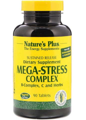Nature's Plus Mega-Stress Complex 90 Tabs NTP1261 Natures Plus (256720826)