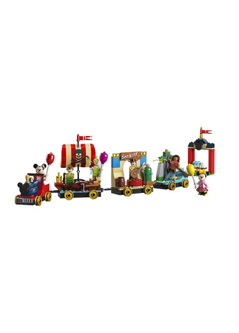 Конструктор "Праздничный Диснеевский поезд" цвет разноцветный ЦБ-00221226 Lego (259466929)