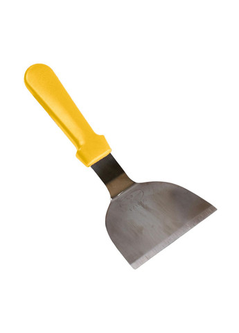 Шпатель скребок лопатка для теста из нержавеющей стали с пластиковой ручкой 25 см Kitchen Master (275104101)