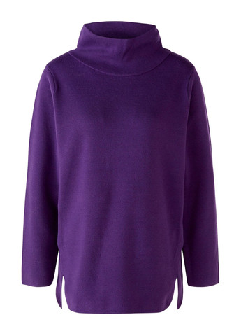Фіолетовий демісезонний жіночий светр фіолетовий джемпер Oui