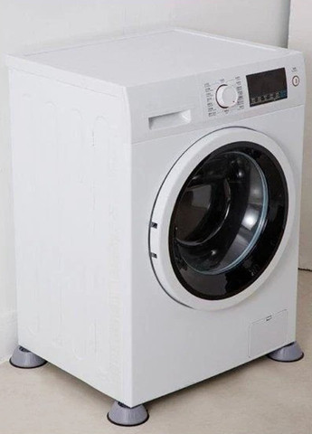 Підставки антивібраційні під пральну машину набір з 4 шт Сірий Good Idea (263346946)