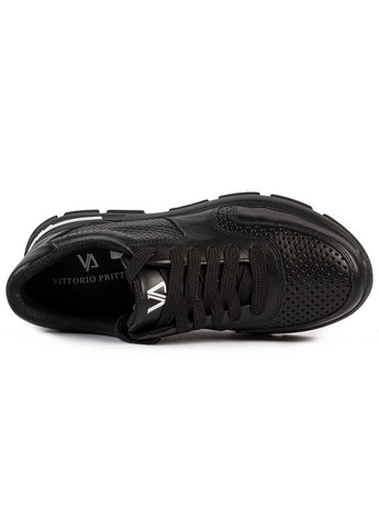 Черные демисезонные кроссовки женские бренда 8200026_(2) Vittorio Pritti