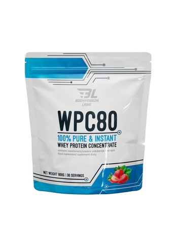 Сироватковий Протеїн WPC80 - 900г Bodyperson Labs (269713059)