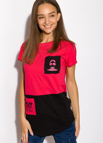 Малинова літня футболка жіноча 317f072 (малиновий) Time of Style
