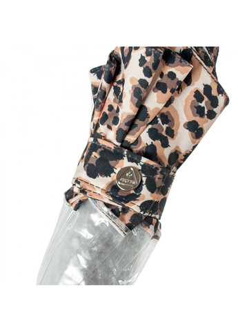Жіноча механічна парасолька-тростина L866 Birdcage-2 Luxe Natural Leopard (Леопард) Fulton (262449457)