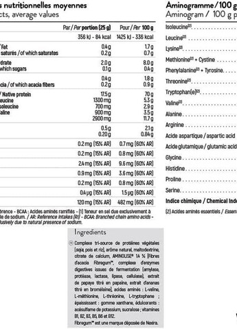 VEGETAL PROTEIN 750 g /30 servings/ Vanilla STC Nutrition (258498960)