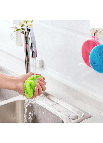 Губка мочалка прихватка для посуду силіконова Better Sponge 4 в 1 Kitchen Master (273169103)