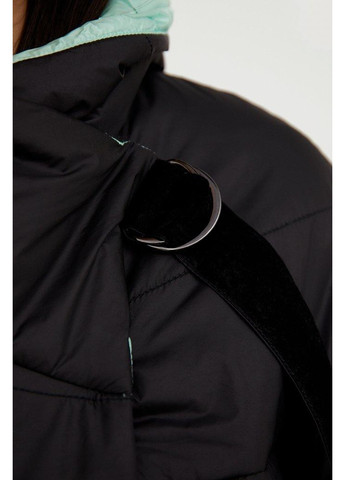 Черная демисезонная куртка b21-11007-200 Finn Flare