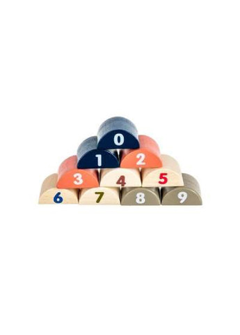 Набор комплект разноцветных деревянных блоков головоломка конструктор 115 элементов с сумкой (475158-Prob) Город Unbranded (262519774)