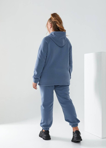 Жіночий прогулянковий костюм колір джинс р.50/52 440857 New Trend (263134201)