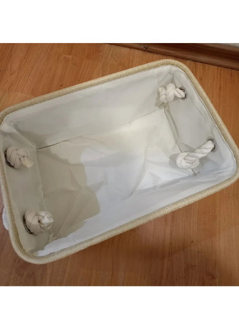 Комплект набір органайзерів коробів боксів для зберігання речей одягу білизни іграшок 3 шт (475647-Prob) Бежевий Unbranded (269691129)