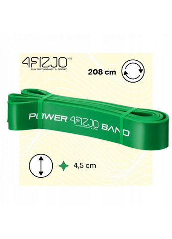 Эспандер-петля Power Band 45 мм 26-36 кг (резина для фитнеса и спорта) 4FJ1080 4FIZJO (260043699)