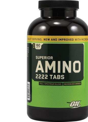Superior Amino 2222 Tabs 160 Tabs Optimum Nutrition (257342739)