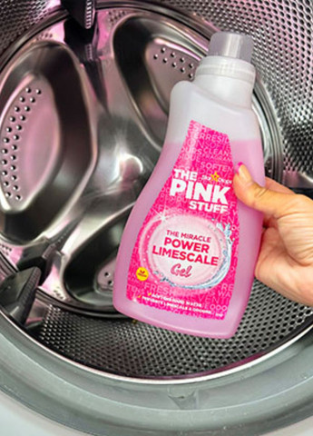 Гель від накипу для пральної машини The Miracle Power Limescale Gel 1 л The Pink Stuff (267724614)
