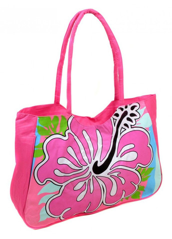 Жіноча рожева пляжна сумка / 1331 pink Podium (261771727)