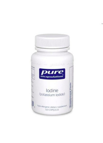 Iodine (potassium iodide) 200 mg 120 Caps PE-00382 Pure Encapsulations (258499371)